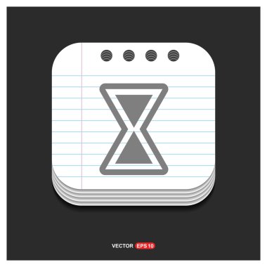 kum kum saati simgesi