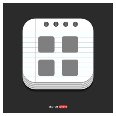 Resepsiyon takvim simgesini