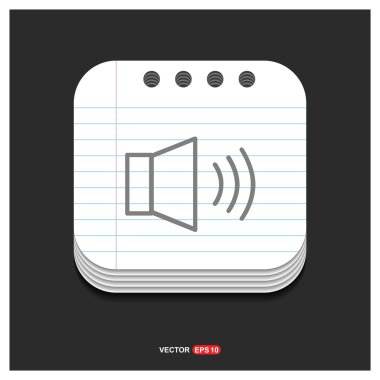 ses düzeyi ortam simgesi