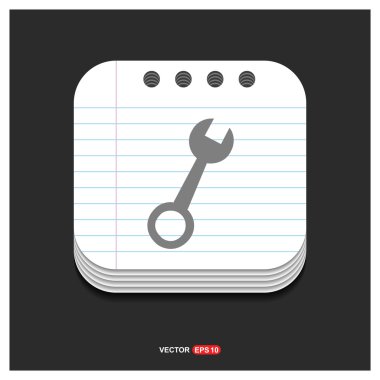 Onarım araçlar simgesi