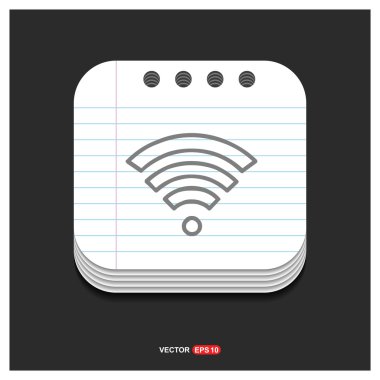 WiFi işareti simgesi