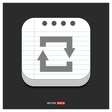 tekrar döngü simgesi