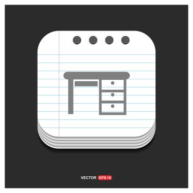 Ofis masası simgesi