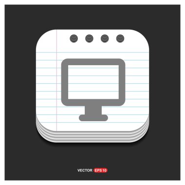 bilgisayar izleme simgesi