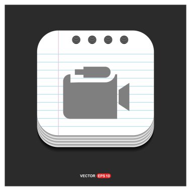 video kamera simgesi