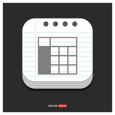 iş hesap makinesi simge