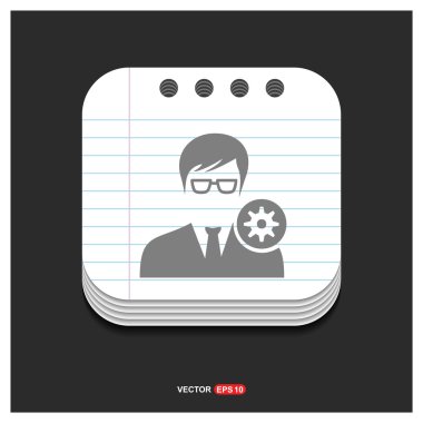 Kullanıcı fikir simgesi. Kullanıcı simgesi