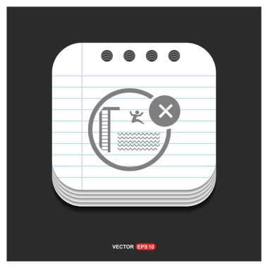 Dalış yasak simgesi