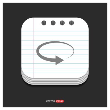 Yeniden yükle ok simgesi