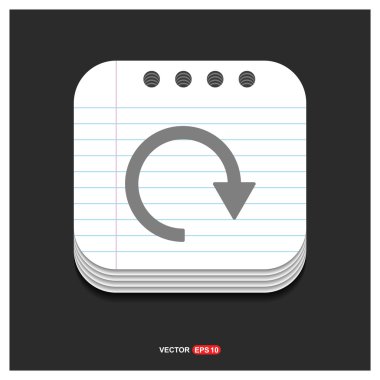 Yeniden yükle ok simgesi