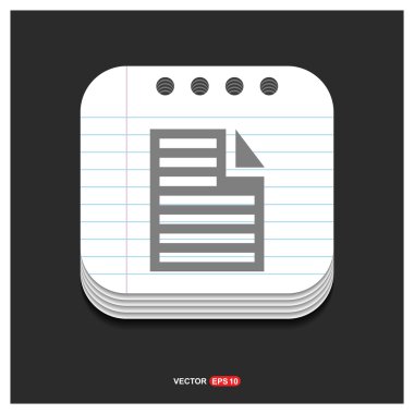 boş metin belge simgesi