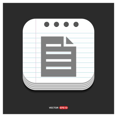 boş metin belge simgesi