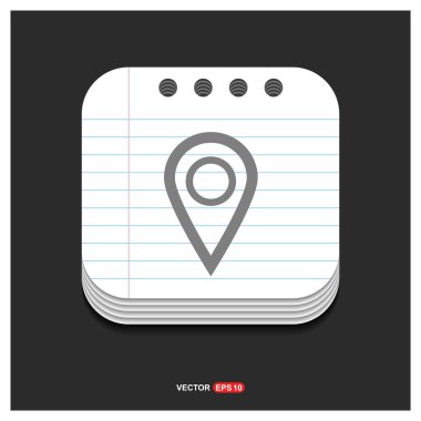 harita konum iğnesi 