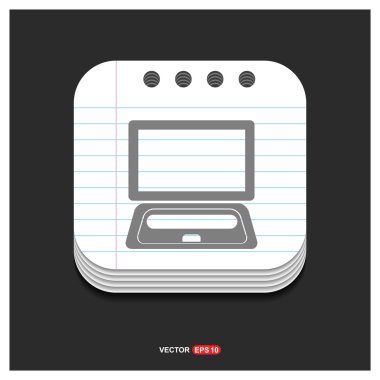 dizüstü bilgisayar simgesi