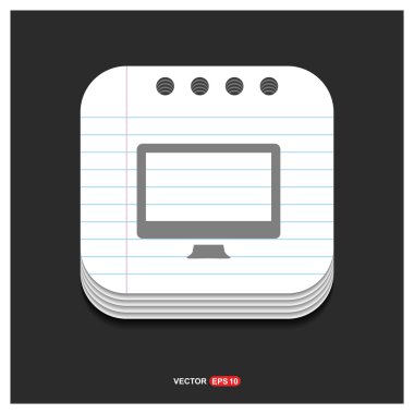 bilgisayar izleme simgesi