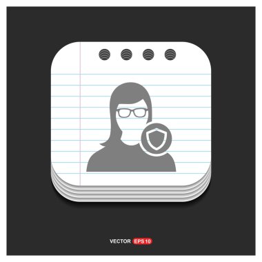 korumalı kullanıcı avatar simge