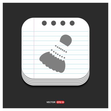 badminton mekik siki simgesi