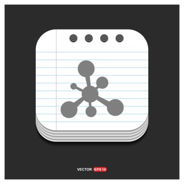 Web molekül simgesi 