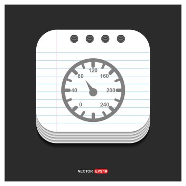 Düz saat web app simgesi