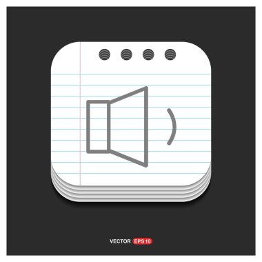 ses düzeyi simgesini