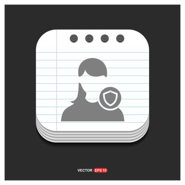 korumalı kullanıcı avatar simge