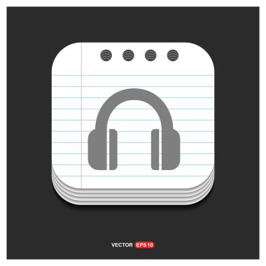 kulaklık, kulaklık simgesi  