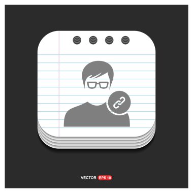 url bağlantı simgesi olan kullanıcı