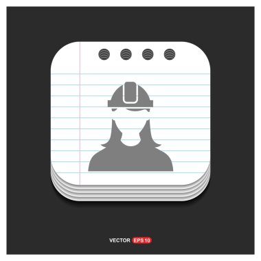 Mühendis kullanıcı simgesi