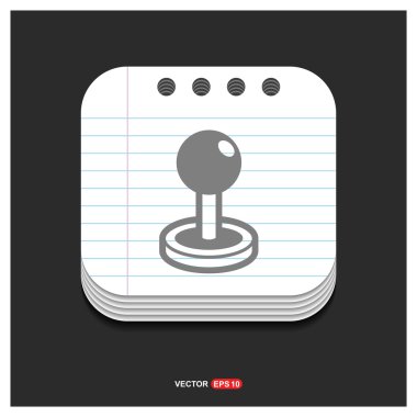 Golf topu tee simgesini