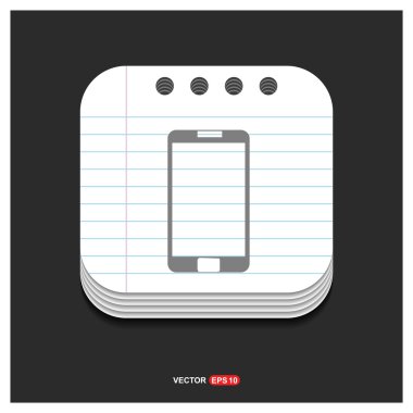 cep telefonu web simgesi