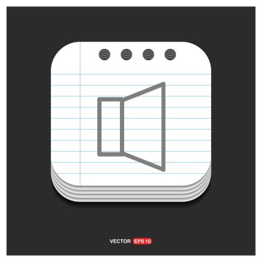 ses düzeyi simgesini