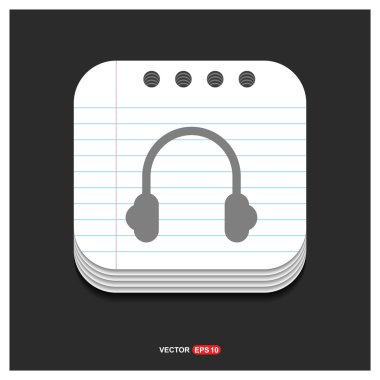 kulaklık, kulaklık simgesi  