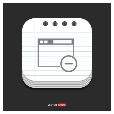 Uygulama pencere arayüzü simgesi