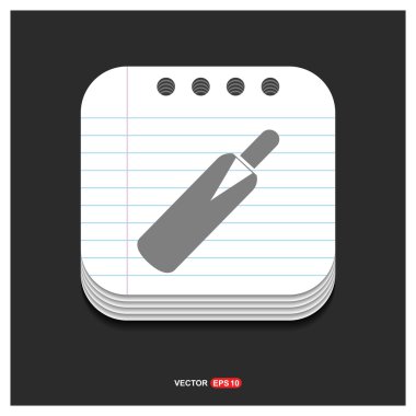 kriket sopası simgesi