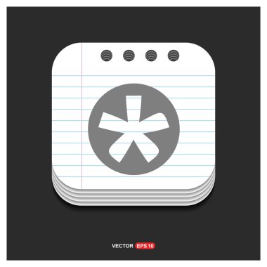 yıldız yıldız simgesi