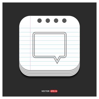 konuşma balonu simgesi