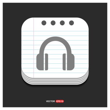 kulaklık, kulaklık simgesi  