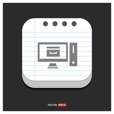 bilgisayar izleme simgesi