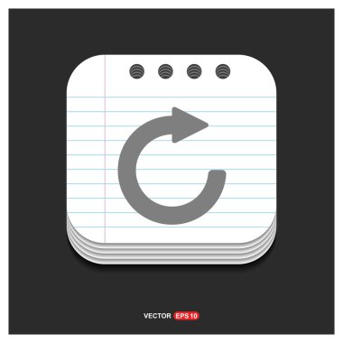 Yeniden yükle ok simgesi