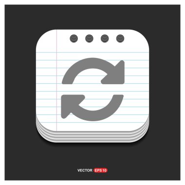 Yeniden yükle ok simgesi