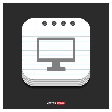 bilgisayar izleme simgesi