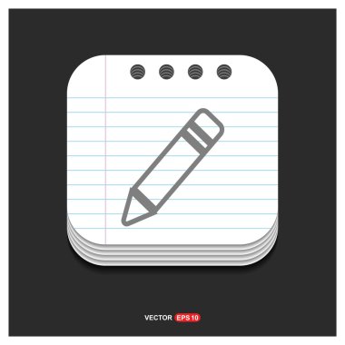 kalem, yazma simgesi