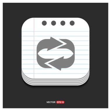 tekrar döngü simgesi