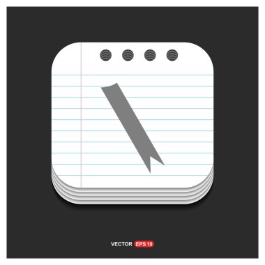 yer işareti kurdele simgesi