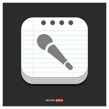 ses mikrofon simgesi