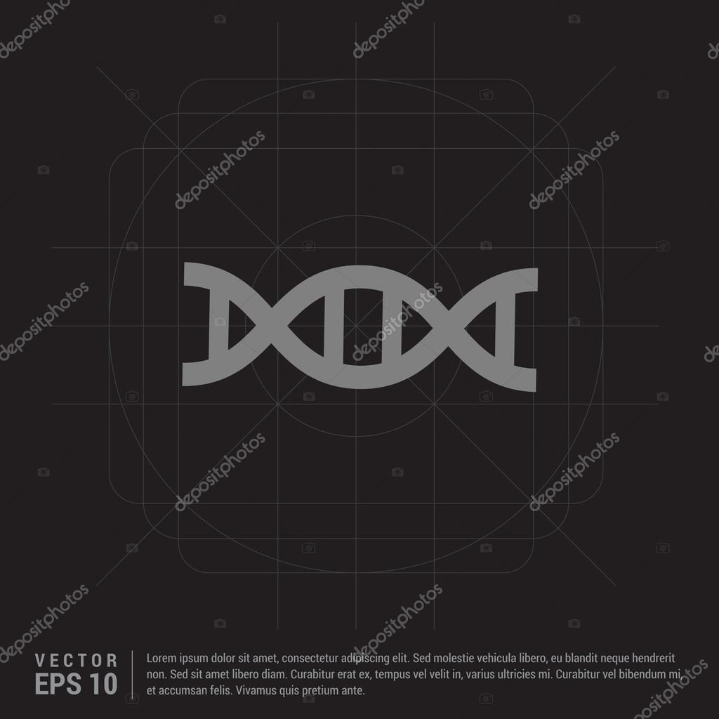 Health Care DNA Icon, pictogram icon . Vector illustration for web site, mobile application. Outline Icon. Flat design style