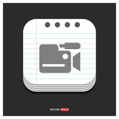 video kamera simgesi