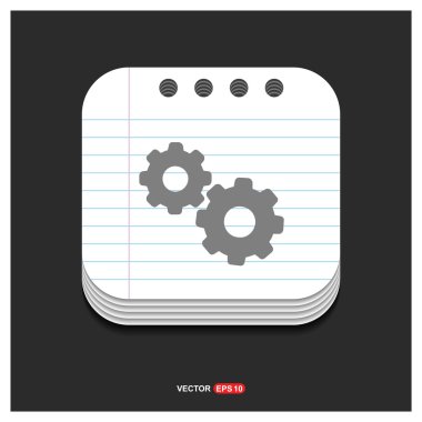 dişli tekerlek simgesi