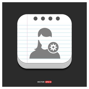 Admin kullanıcı simgesi