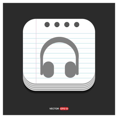 kulaklık, kulaklık simgesi  